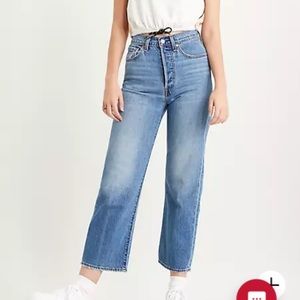 Levi’s Ribcage Straight Jeans Size 26